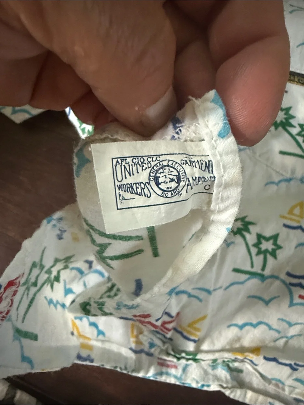 Vintage OshKosh B'gosh White Short-Sleeve Nautical Print Shirt sz 3T.
